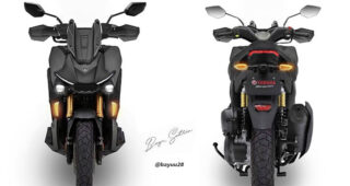 Yamaha X-Ride 155 ภาพเรนเดอร์ Scooter สายลุย คู่ปรับ Honda ADV 150