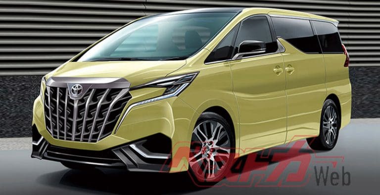 Toyota vellfire 2022 фото