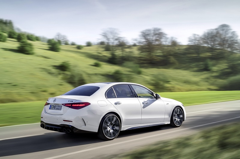 MercedesAMG C43 4MATIC ใหม่! เปิดตัวแล้ว เครื่องยนต์ 4 สูบ 2.0 ลิตร เท