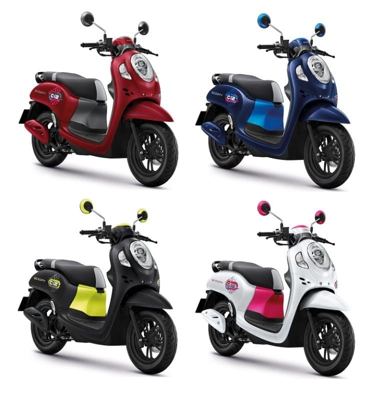 ใหม่ AllNew Honda Scoopy 20232024 ราคา ฮอนด้า สกู๊ปปี้ ตารางผ่อน