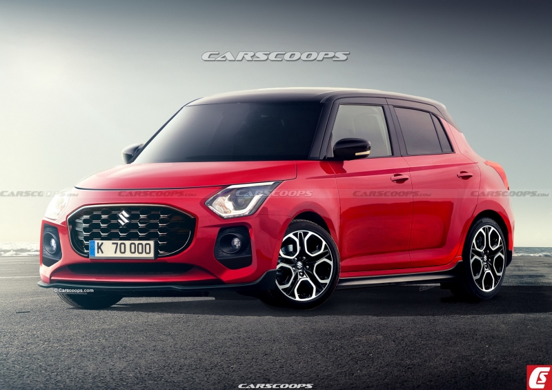 2024 Suzuki Swift น้องเล็กใกล้มาแล้ว พร้อมเครื่องยนต์แบบใหม่ล่าสุด รถ