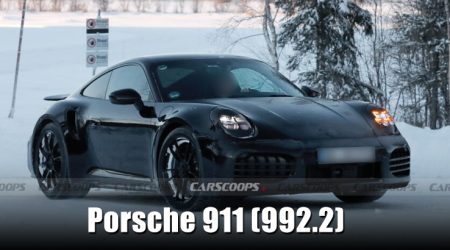 Porsche 911 รุ่นปรับโฉม รหัส 992.2 เผยภาพและข้อมูลบางส่วน ก่อนเปิดตัว