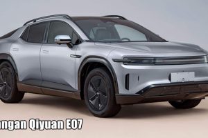 Changan Qiyuan E07 รถ SUV ไฟฟ้า รุ่นผลิตจริงของ CD701 ที่หลังคาท้ายปรับเป็นรถกระบะได้