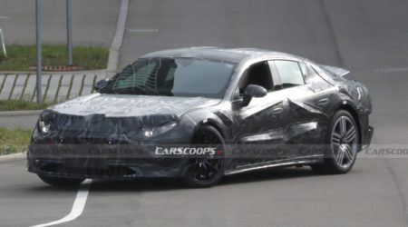 2026 Mercedes-AMG GT 4 ประตู EV ที่มาพร้อมขุมกำลัง 1,000 แรงม้า