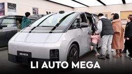 Li Auto Mega รถยนต์ MPV EV ขับได้ไกล 710 กม./ชาร์จ พร้อมเปิดราคาในจีนที่ 559,800 หยวน หรือประมาณ 2,790,000 บาท