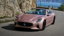 2025 Maserati GranCabrio Fogore รถสปอร์ตไฟฟ้าเปิดประทุน 818 แรงม้า วิ่งได้ไกลสุด 447 กม./ชาร์จ