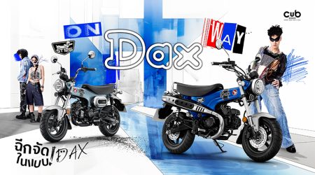 ใหม่ New Honda Dax 125 2024-2025 ราคา ฮอนด้า แด็ก 125 ตารางผ่อน-ดาวน์