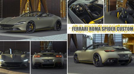 Ferrari Roma Spider ตัวแต่ง พร้อมตัวเลือกอัปเกรดความแรงเป็น 695 แรงม้า