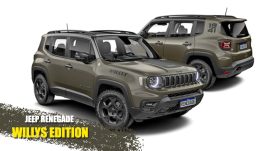 เปิดตัว Jeep Renegade Willys Edition ใหม่ในบราซิล แรงบันดาลใจจาก Jeep CJ Willys รุ่นคลาสสิก