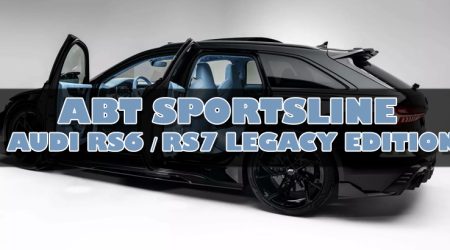 ABT Sportsline เผยโฉมชุดแต่งสุดพิเศษสำหรับ Audi RS6 และ RS7 รุ่น Legacy Edition