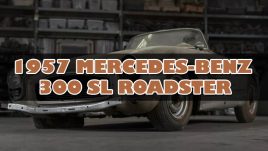 Mercedes-Benz 300 SL Roadster ปี 1957 เตรียมประมูลในสภาพเก่าสนิมเขรอะ ที่คาดว่าจะขายได้สูงถึง 1 ล้านเหรียญสหรัฐฯ หรือราว 32 ล้านบาท