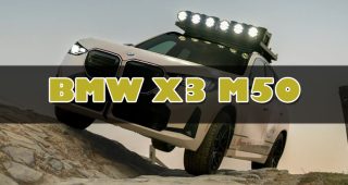 BMW X3 M50 ปรับลุคโหดเตรียมพร้อมลุย Rebelle Rally