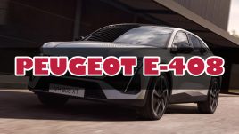 Peugeot E-408 Fastback ไฟฟ้าสุดชิค! วิ่งได้ 453 กม./ชาร์จ