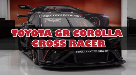 Toyota GR Corolla Cross Racer: SUV สู่สนามแข่ง!