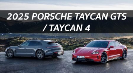 Porsche เปิดตัว Taycan GTS ปี 2025 แรงถึง 690 แรงม้า พร้อม Taycan 4 รุ่นราคาย่อมเยา