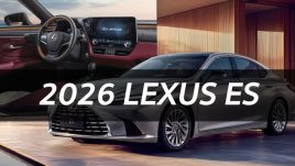 2026 Lexus ES โฉมใหม่ เปิดตัวในจีน มาพร้อมจอใหญ่ขึ้นและปรับปรุงเล็กน้อย