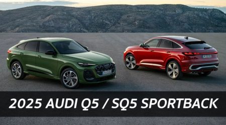 2025 Audi Q5 Sportback มาแล้ว! สวยโฉบเฉี่ยวกว่าเดิม SQ5 เปลี่ยนดีเซลเป็นเบนซิน