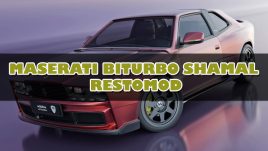 Maserati Biturbo Shamal Restomod: ผสานความเท่ยุค 80 กับพลังแห่งศตวรรษที่ 21!