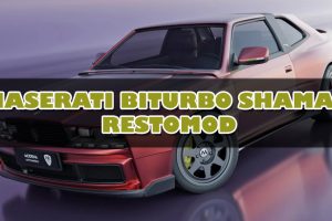 Maserati Biturbo Shamal Restomod: ผสานความเท่ยุค 80 กับพลังแห่งศตวรรษที่ 21!