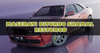 Maserati Biturbo Shamal Restomod: ผสานความเท่ยุค 80 กับพลังแห่งศตวรรษที่ 21!