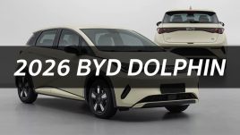 2026 BYD Dolphin โฉมใหม่! หล่อกว่าเดิม พร้อมขุมพลังใหม่ที่น่าตื่นเต้น