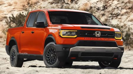 Honda Ridgeline ใหม่ อาจมีดีไซน์ประมาณนี้ ?