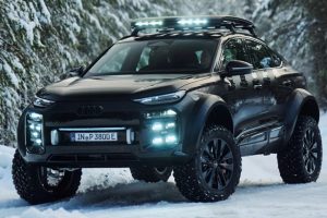 ความคืบหน้า Audi Q6 e-tron Offroad Concept: รถออฟโรดไฟฟ้า