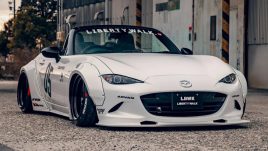 Liberty Walk กับ Mazda MX-5 ND Widebody ชุดแต่งสุดโหด โหลดเตี้ยติดพื้น