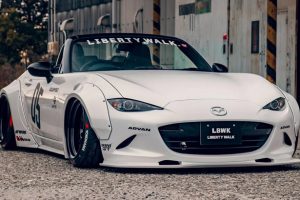 Liberty Walk กับ Mazda MX-5 ND Widebody ชุดแต่งสุดโหด โหลดเตี้ยติดพื้น