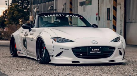 Liberty Walk กับ Mazda MX-5 ND Widebody ชุดแต่งสุดโหด โหลดเตี้ยติดพื้น