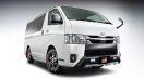 พี่ตู้สายสปอร์ต Toyota HiAce พร้อมชุดแต่งจาก GR Parts และ Modellista