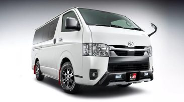 พี่ตู้สายสปอร์ต Toyota HiAce พร้อมชุดแต่งจาก GR Parts และ Modellista